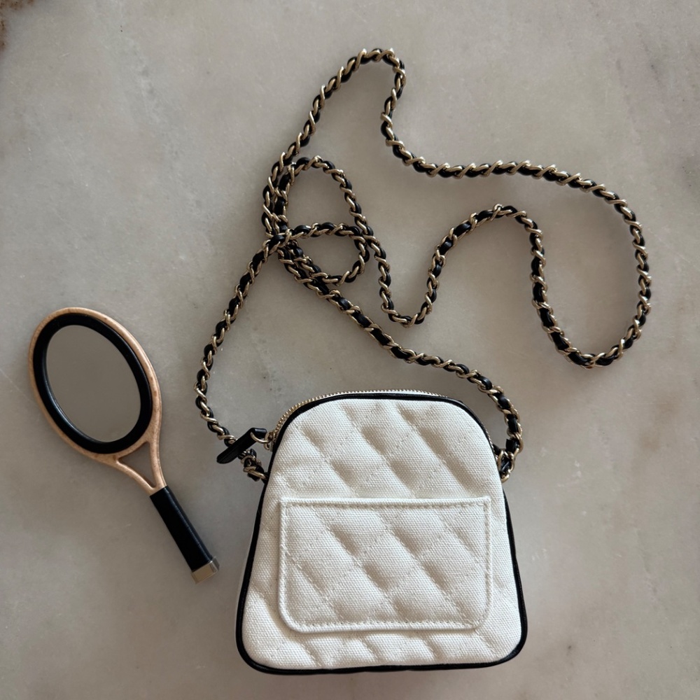 Limited Edition Chanel Coco Masters / Tennis Racket Shoulder Bag - Picture 4 of 15